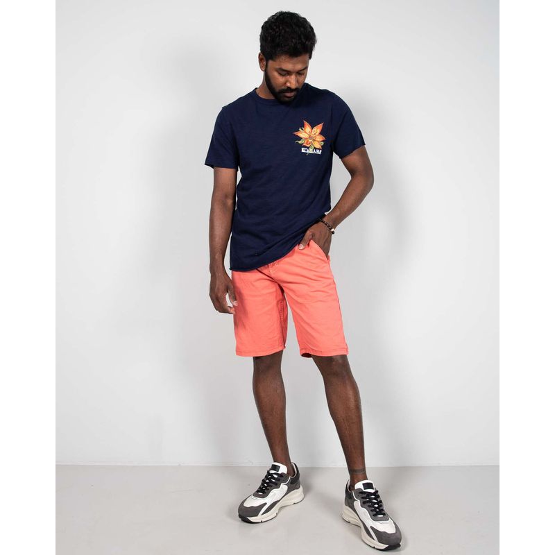 Pantaloni-scurti-Koala-Bay-din-bumbac-cu-buzunare-si-curea-24TFT21010