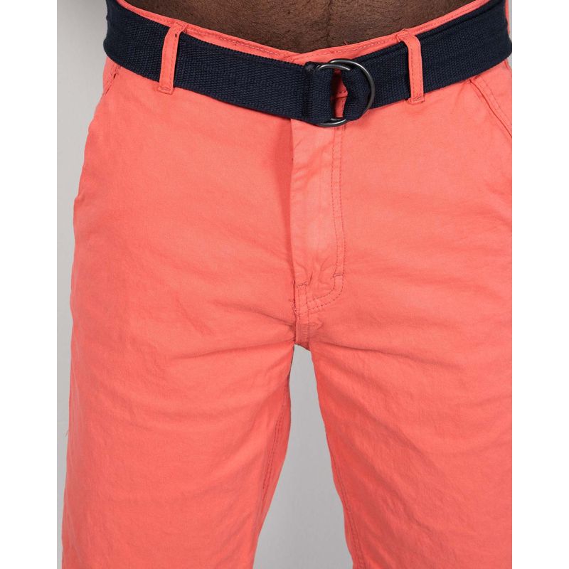 Pantaloni-scurti-Koala-Bay-din-bumbac-cu-buzunare-si-curea-24TFT21010