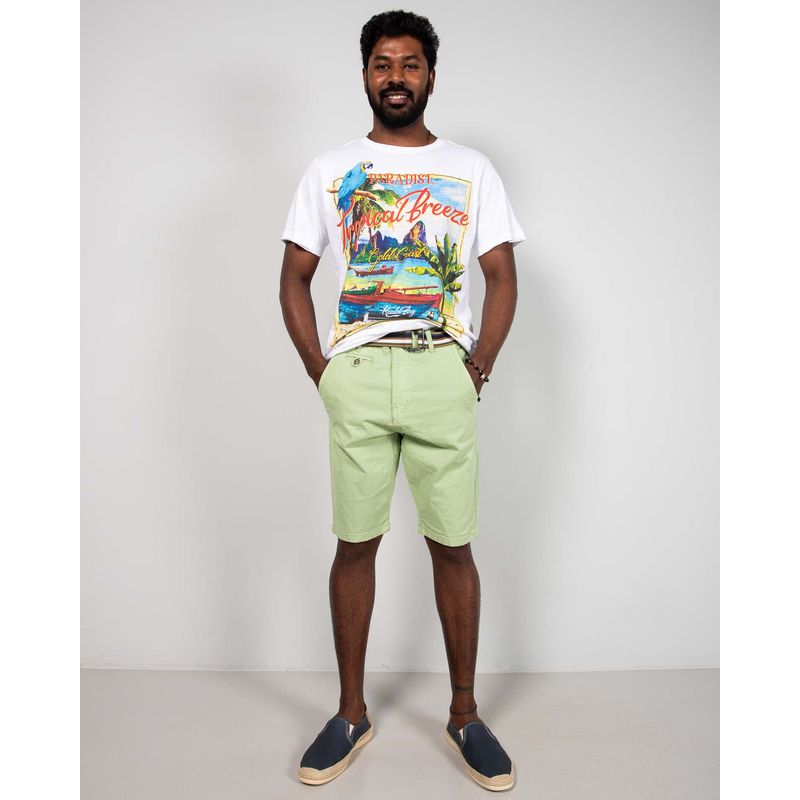 Pantaloni-scurti-Koala-Bay-din-bumbac-cu-buzunare-si-curea-24TFT21020