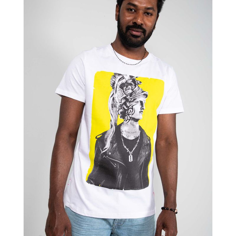 Tricou-Koala-Bay-din-bumbac-cu-imprimeu-si-maneca-scurta-24TFT22005