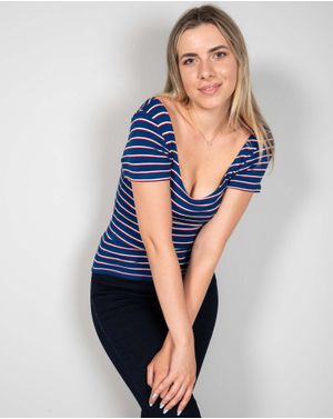 Tricou Koala Bay cu dungi 24TFT01018