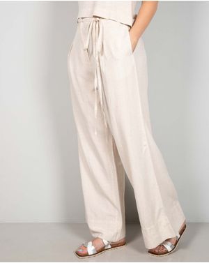 Pantaloni largi Koala Bay cu talie inalta 24TFT10001