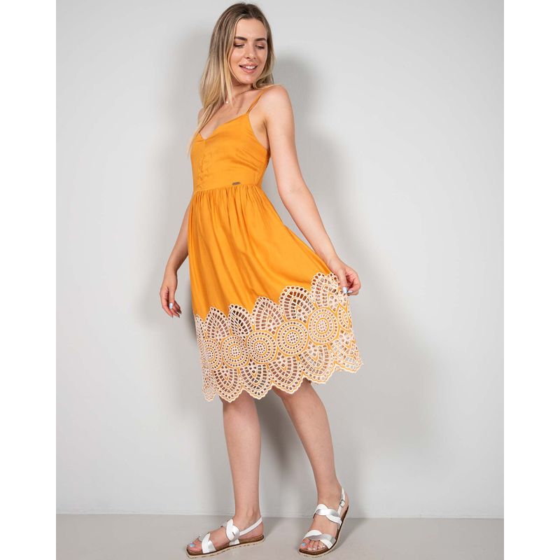 Rochie-Koala-Bay-cu-broderie-si-bretele-subtiri-24TFT12001