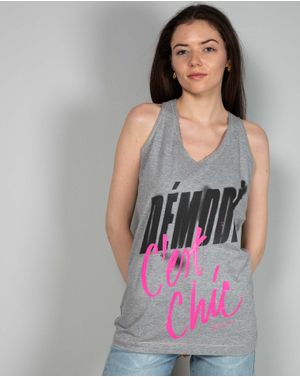 Top oversize din bumbac 23ITT47008