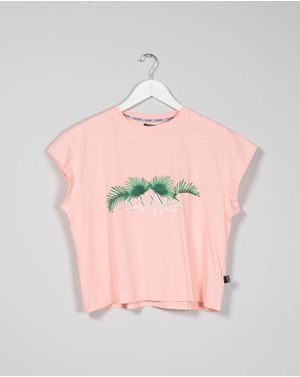 Tricou scurt cu imprimeu 24ALN82002