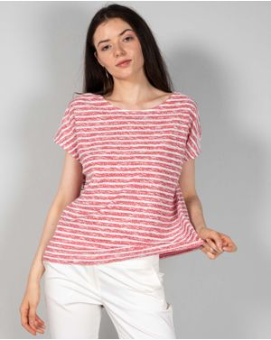Bluza cu dungi pentru femei 24ITT35020