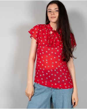 Bluza subtire cu maneca scurta 24ITT35022