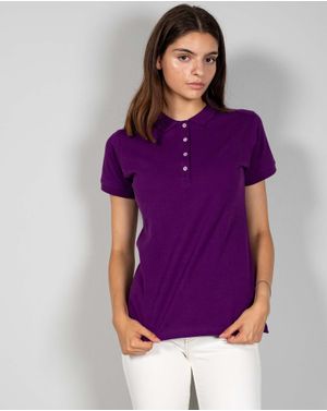 Tricou polo din bumbac cu guler 24MIS10006