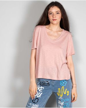 Tricou din bumbac uni N240953001