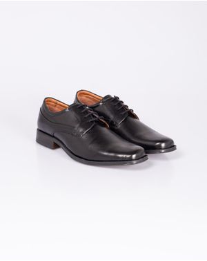 Pantofi eleganti din piele naturala eleganti cu siret 24ANT01018