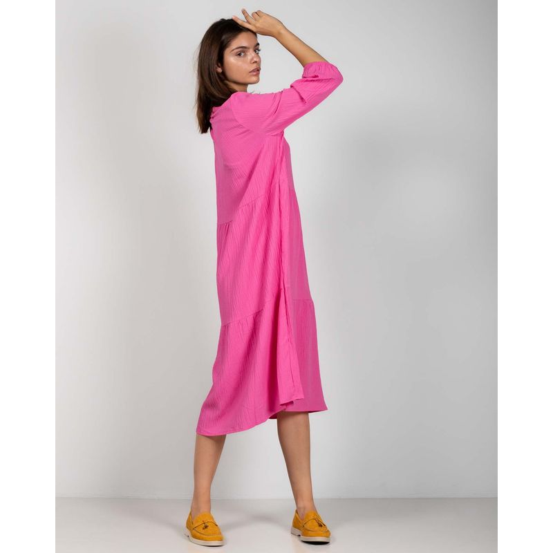 Rochie-baby-doll-cu-maneca-trei-sferturi-24KOSJ5006