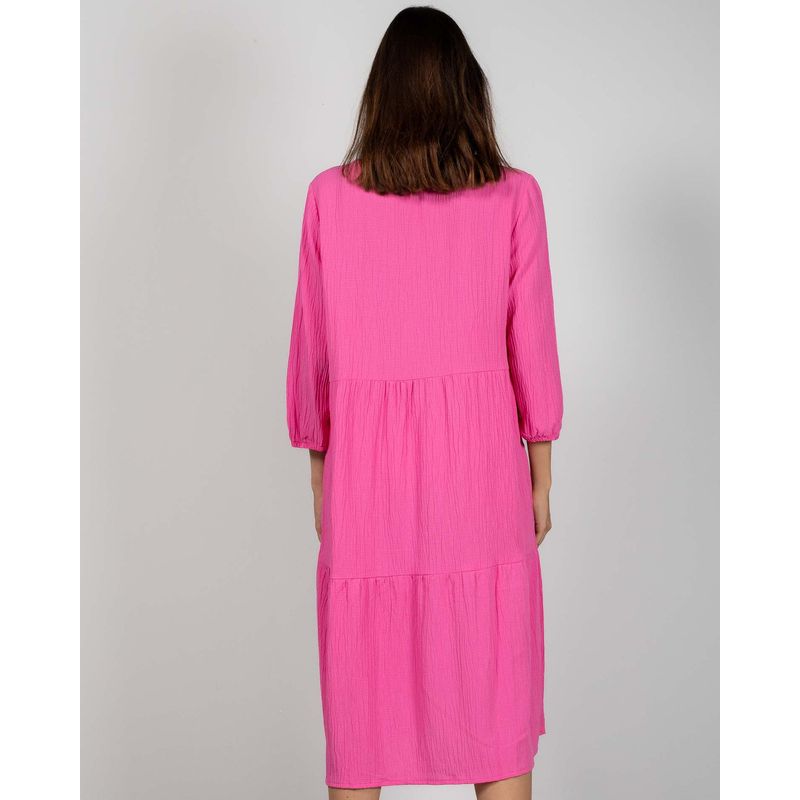 Rochie-baby-doll-cu-maneca-trei-sferturi-24KOSJ5006