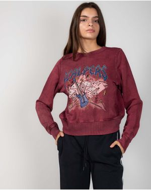 Bluza din bumbac cu maneca lunga 24KOSI4003