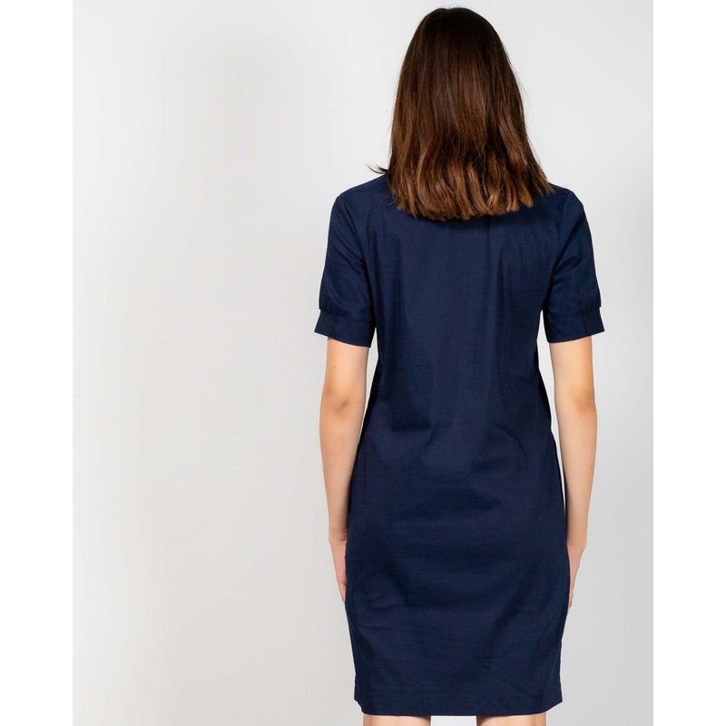Rochie-cu-maneca-scurta-si-guler-24KOSK7001