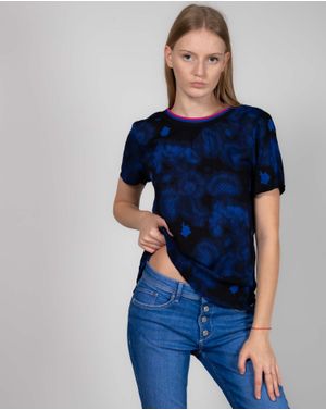 Bluza subtire cu maneca scurta 23ITT97002
