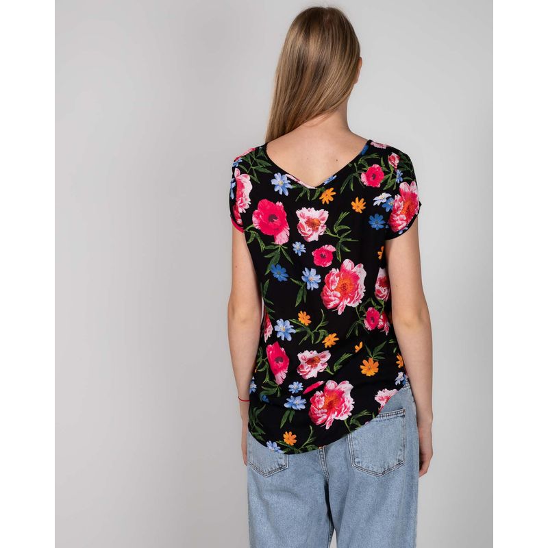 Bluza-din-vascoza-cu-imprimeu-floral-si-maneca-scurta-24ITT44017