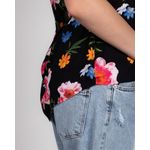 Bluza-din-vascoza-cu-imprimeu-floral-si-maneca-scurta-24ITT44017