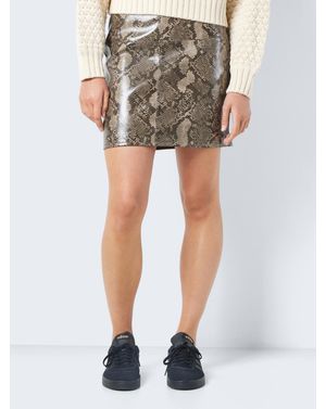 Fusta Noisy May animal print 24OUT01162