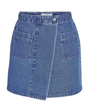 Fusta scurta Noisy May din denim 24OUT01251