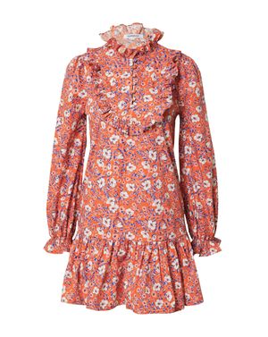 Rochie GLAMOROUS din bumbac  cu imprimeu floral 24OUT02871