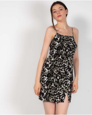 Rochie Noisy May cu animal print 24OUT01047