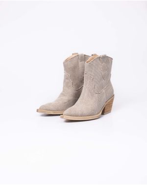 Botine elegante cu toc gros 24EPY41002