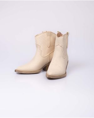 Botine cu toc gros pentru femei 24EPY41004