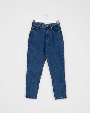 Jeans mom fit din bumbac 24YEL42012