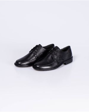 Pantofi eleganti din piele naturala cu siret elastic si talpa comoda 24ANT01052