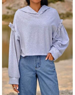 Bluza Shein cu maneci largi si gluga 24MAE36050