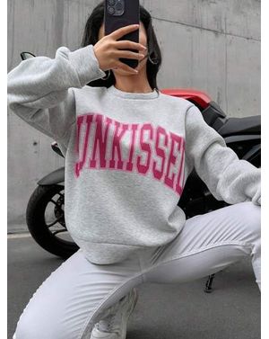 Bluza Shein cu maneca lunga si imprimeu 24MAE36108