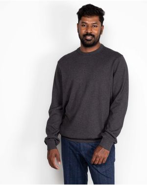 Pulover subtire din bumbac cu maneca lunga 24MKF06004