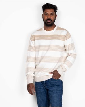 Pulover casual din bumbac 24MKF06050