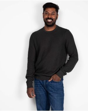 Pulover casual din bumbac 24MKF06059