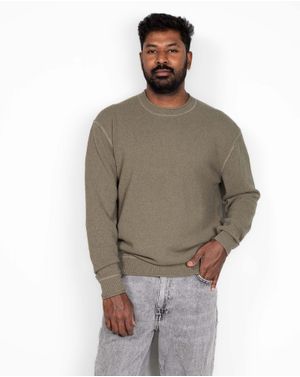 Pulover uni cu maneca lunga 24MKF06067