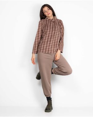Pantaloni de trening cu interior pufos N231673003