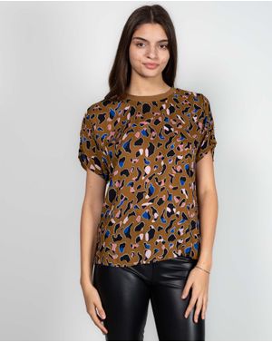 Bluza lejera cu maneca scurta 24ITT35032