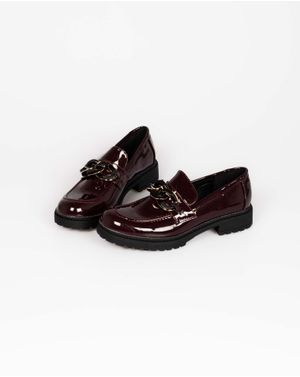 Pantofi Adam’s cu aspect lacuit si talpa comoda 24HAT33062