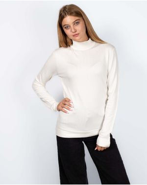 Pulover din bumbac tricotat 24MKF04043