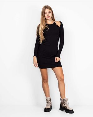 Rochie creion Even&Odd cu maneci lungi 24POS47408