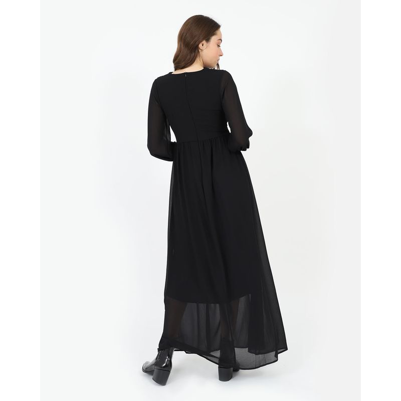Rochie-Doca-cu-maneca-lunga-si-fermoar-la-spate
