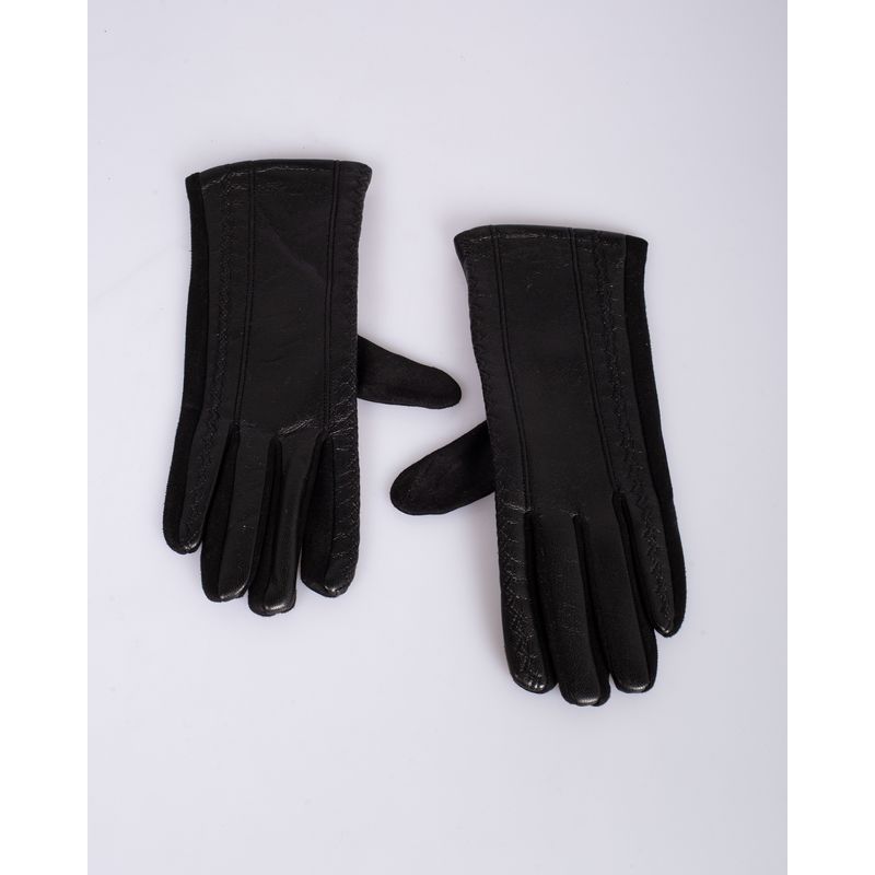 Manusi-negre-din-material-fin
