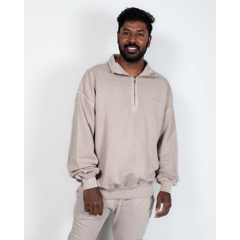 Bluza-din-bumbac-cu-fermoar-metalic-la-baza-gatului-24KOSR7004