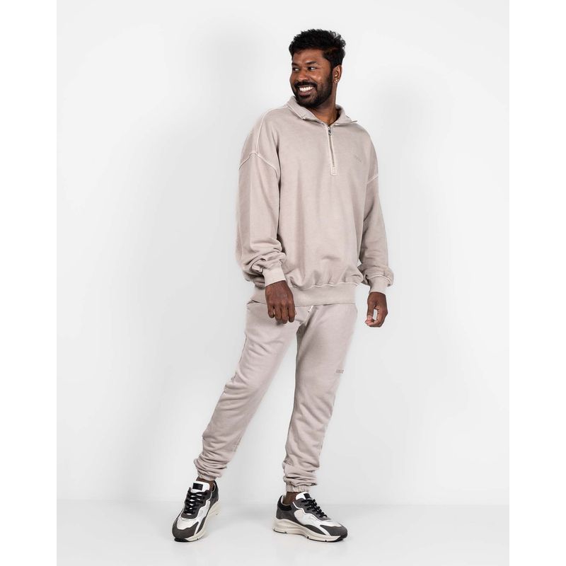 Bluza-din-bumbac-cu-fermoar-metalic-la-baza-gatului-24KOSR7004