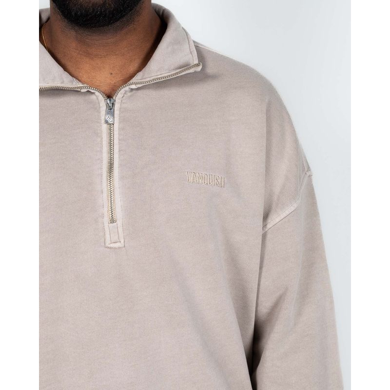 Bluza-din-bumbac-cu-fermoar-metalic-la-baza-gatului-24KOSR7004