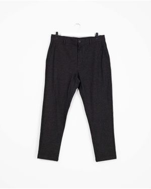 Pantaloni eleganti cu fermoar metalic 24KOSU7004