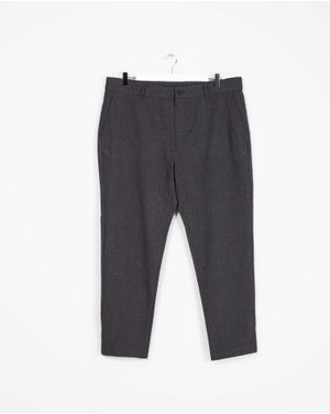 Pantaloni eleganti cu fermoar metalic 24KOSU7006