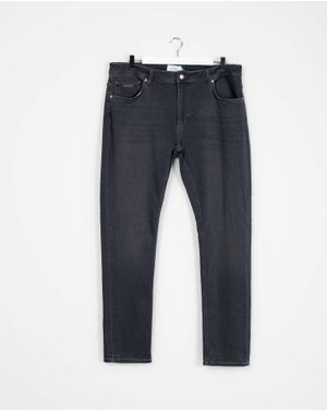 Jeans conici cu fermoar metalic 24KOSX3001