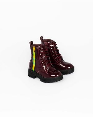 Ghete lacuite Adam's cu siret pentru fete 24HAT29005