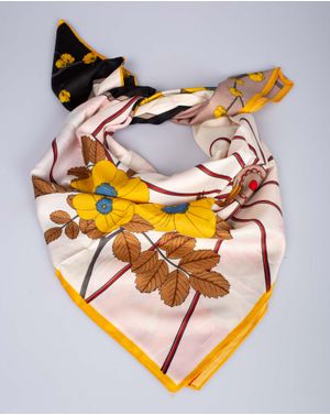 Esarfa cu imprimeu floral